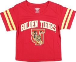 View Buying Options For The Big Boy Tuskegee Golden Tigers S4 Foil Cropped Womens Tee