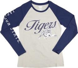 View Buying Options For The Big Boy Jackson State Tigers S4 Womens Long Sleeve Tee