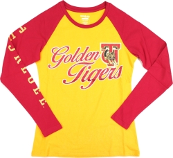 View Buying Options For The Big Boy Tuskegee Golden Tigers S4 Womens Long Sleeve Tee