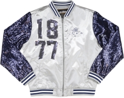 View Buying Options For The Big Boy Jackson State Tigers S4 Ladies Satin Jacket