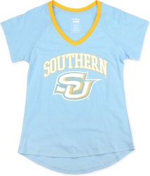 View Buying Options For The Big Boy Southern Jaguars S3 Ladies V-Neck Tee