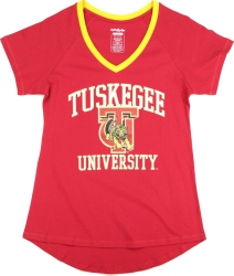View Buying Options For The Big Boy Tuskegee Golden Tigers S3 Ladies V-Neck Tee