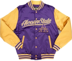 View Buying Options For The Big Boy Alcorn State Braves S7 Mens Baseball Jacket