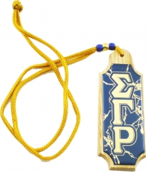 View Buying Options For The Sigma Gamma Rho Domed Wood Medallion