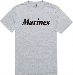 View Buying Options For The RapDom Marines Text Graphic Relaxed Mens Tee