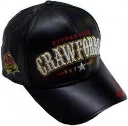 View Product Detials For The Big Boy Pittsburgh Crawfords Legends S041 Mens Leather Baseball Cap