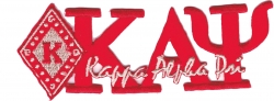 View Product Detials For The Kappa Alpha Psi Signature Diamond Iron-On Patch