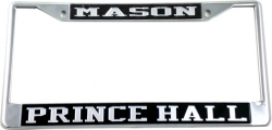 View Buying Options For The Mason Prince Hall License Plate Frame