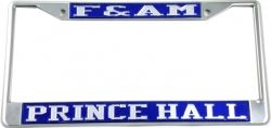 View Product Detials For The F&AM Prince Hall Mason License Plate Frame