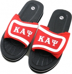 View Product Detials For The Buffalo Dallas Kappa Alpha Psi Strapped Slider Flip Flops