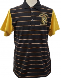 View Buying Options For The Buffalo Dallas Alpha Phi Alpha Striped Mens Polo Shirt with Contrasting Sleeves