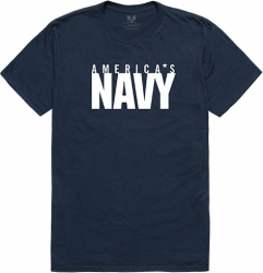 RapDom America's Navy Graphic Relaxed Mens Tee [Navy Blue - XL ...