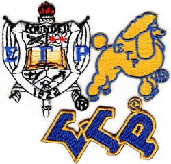 View Buying Options For The Sigma Gamma Rho 3-Pack A Embroidered Stick-On Applique Patches