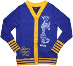 View Buying Options For The Big Boy Sigma Gamma Rho Divine 9 S8 Light Weight Ladies Cardigan