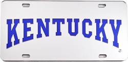 View Buying Options For The University of Kentucky Text Laser Cut Inlaid Mirror Car Tag