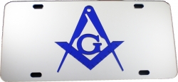 View Buying Options For The Mason Inlaid Color Mirror License Plate