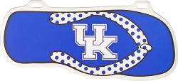 View Buying Options For The University of Kentucky Flip Flop UK Logo Decal Metal License Plate