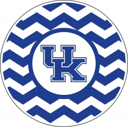 View Buying Options For The University of Kentucky Chevron Stripe UK Logo Magnet