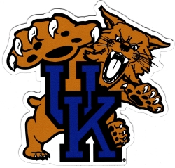 View Product Detials For The Kentucky Wildcats Cat UK Logo Magnet