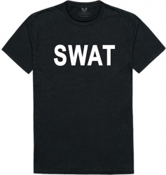 View Product Detials For The Rapid Dominance SWAT Text Graphic Relaxed Mens Tee