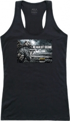 View Buying Options For The RapDom No Man Left Behind Graphic Womens Tank Top