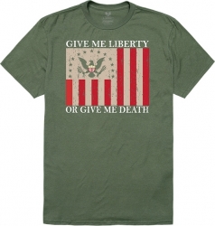 View Buying Options For The RapDom Give Me Liberty Graphic Relaxed Mens Tee