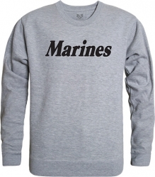 View Buying Options For The RapDom Marines Text Graphic Mens Crewneck Sweatshirt