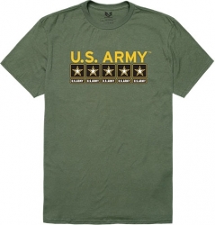View Buying Options For The RapDom U.S. Army 5 Star Graphic Relaxed Mens Tee