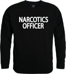 View Buying Options For The RapDom Narcotics Officer Graphic Mens Crewneck Sweatshirt