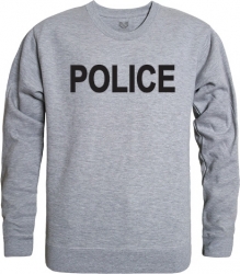 View Buying Options For The Rapid Dominance Police Text Graphic Mens Crewneck Sweatshirt