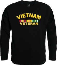 View Buying Options For The RapDom Vietnam Veteran Ribbons Graphic Mens Crewneck Sweatshirt