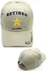 View Buying Options For The U.S. Army Retired New Star Shadow Mens Cap