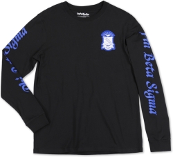 View Buying Options For The Big Boy Phi Beta Sigma Divine 9 S4 Mens Long Sleeve Tee