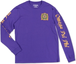 View Buying Options For The Big Boy Omega Psi Phi Divine 9 S4 Mens Long Sleeve Tee