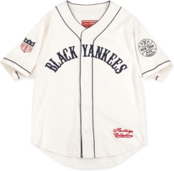 View Buying Options For The Big Boy New York Black Yankees S2 Heritage Mens Baseball Jersey