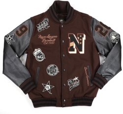 View Buying Options For The Big Boy Negro Leagues Commemorative S10 Mens Wool Baseball Jacket