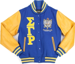 View Buying Options For The Big Boy Sigma Gamma Rho Divine 9 S4 Womens Wool Jacket