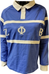 View Buying Options For The Buffalo Dallas Zeta Phi Beta Rugby Shirt