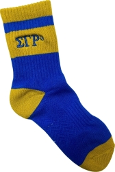 View Product Detials For The Sigma Gamma Rho Quarter Socks