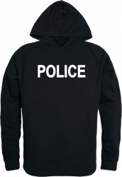 View Buying Options For The Rapid Dominance Police Text Graphic Mens Pullover Hoodie