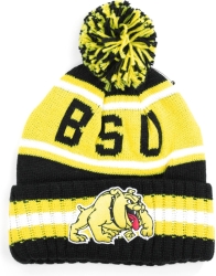 View Buying Options For The Big Boy Bowie State Bulldogs S254 Beanie With Ball