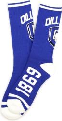 View Buying Options For The Big Boy Dillard Bleu Devils S5 Mens Athletic Socks