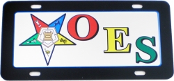 View Buying Options For The Eastern Star Domed Crest Tag License Plate
