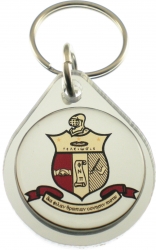 View Buying Options For The Kappa Alpha Psi Domed Shield Keychain