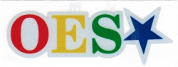 View Buying Options For The Eastern Star Reflective Decal Letters Sticker [Pre-Pack]