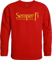 View Buying Options For The RapDom Marines Semper Fi Mens Crewneck Sweatshirt