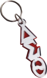 View Buying Options For The Delta Sigma Theta Big Letter Mirror Keychain
