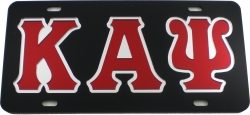 View Buying Options For The Kappa Alpha Psi Outlined Mirror License Plate