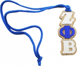 View Buying Options For The Zeta Phi Beta Oak Wood Backed Medallion
