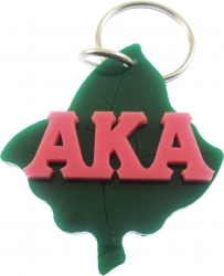 View Buying Options For The Alpha Kappa Alpha Leaf Symbol Outline Mirror Keychain